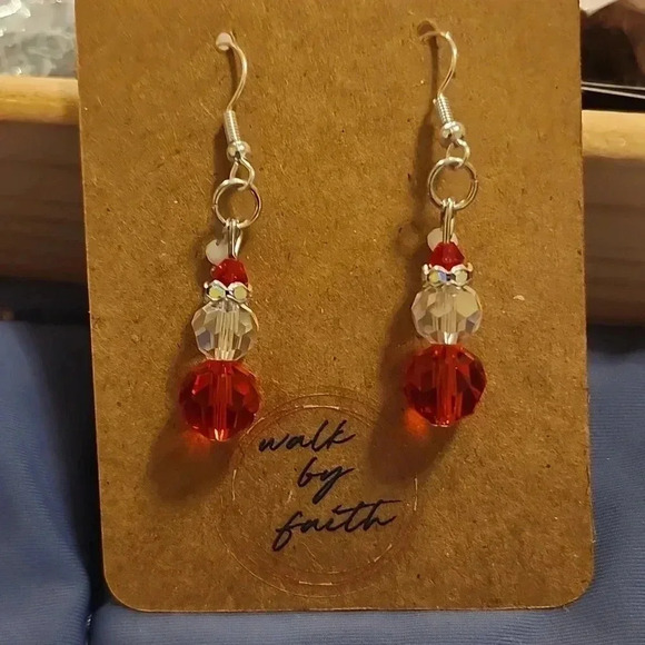 Handcrafted Christmas Earrings Nickle Free!!!! - Picture 5 of 7